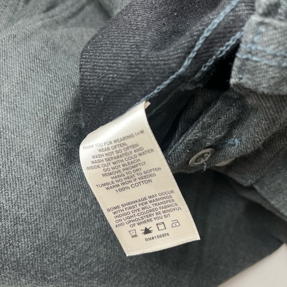 Imogene + Willie Diana Pants Women’s Dark Charcoal High Rise Pleated USA 24 - Picture 10 of 10